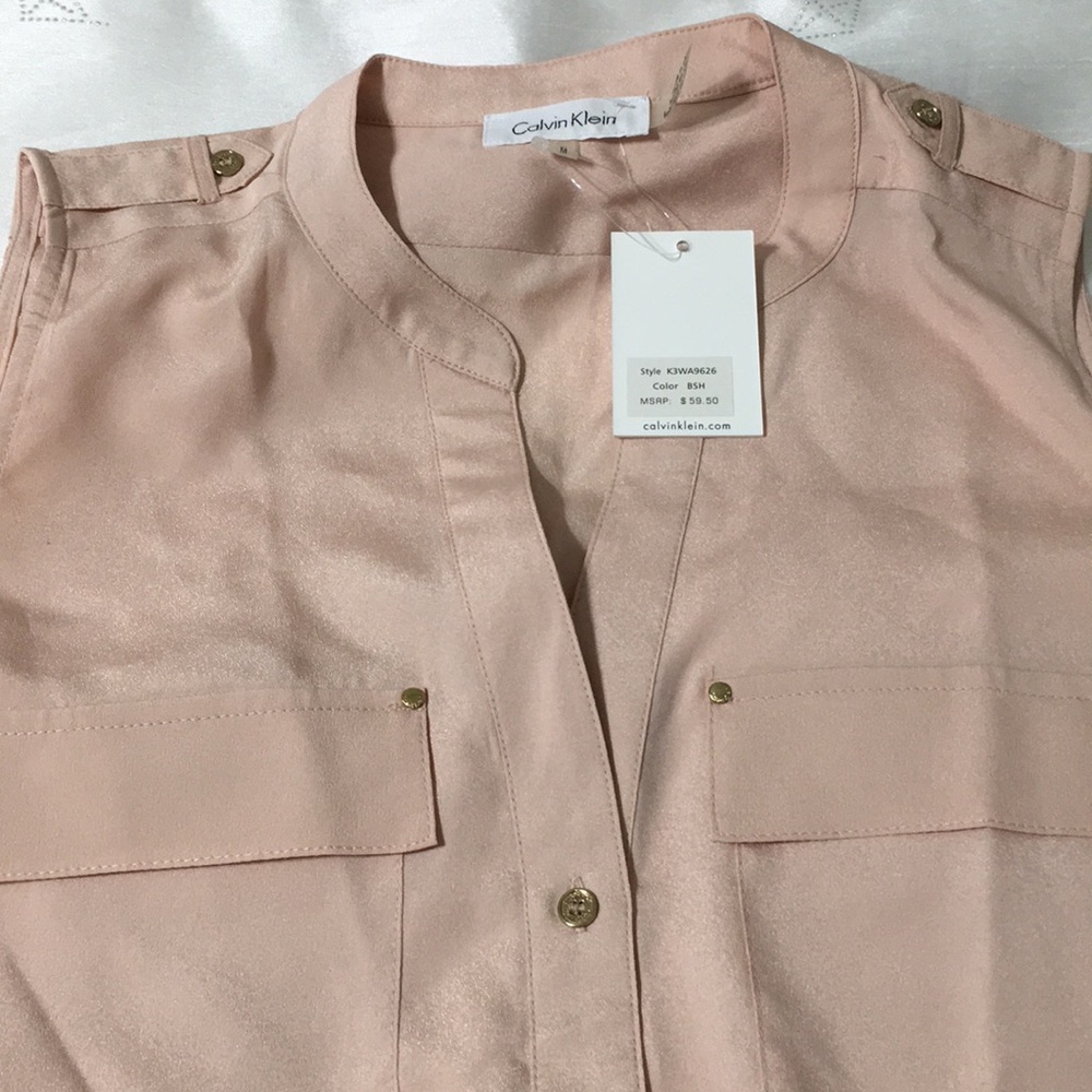 Calvin Klein Sleeveless Top - Picture 5 of 6